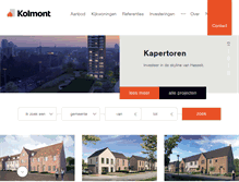 Tablet Screenshot of kolmont.com